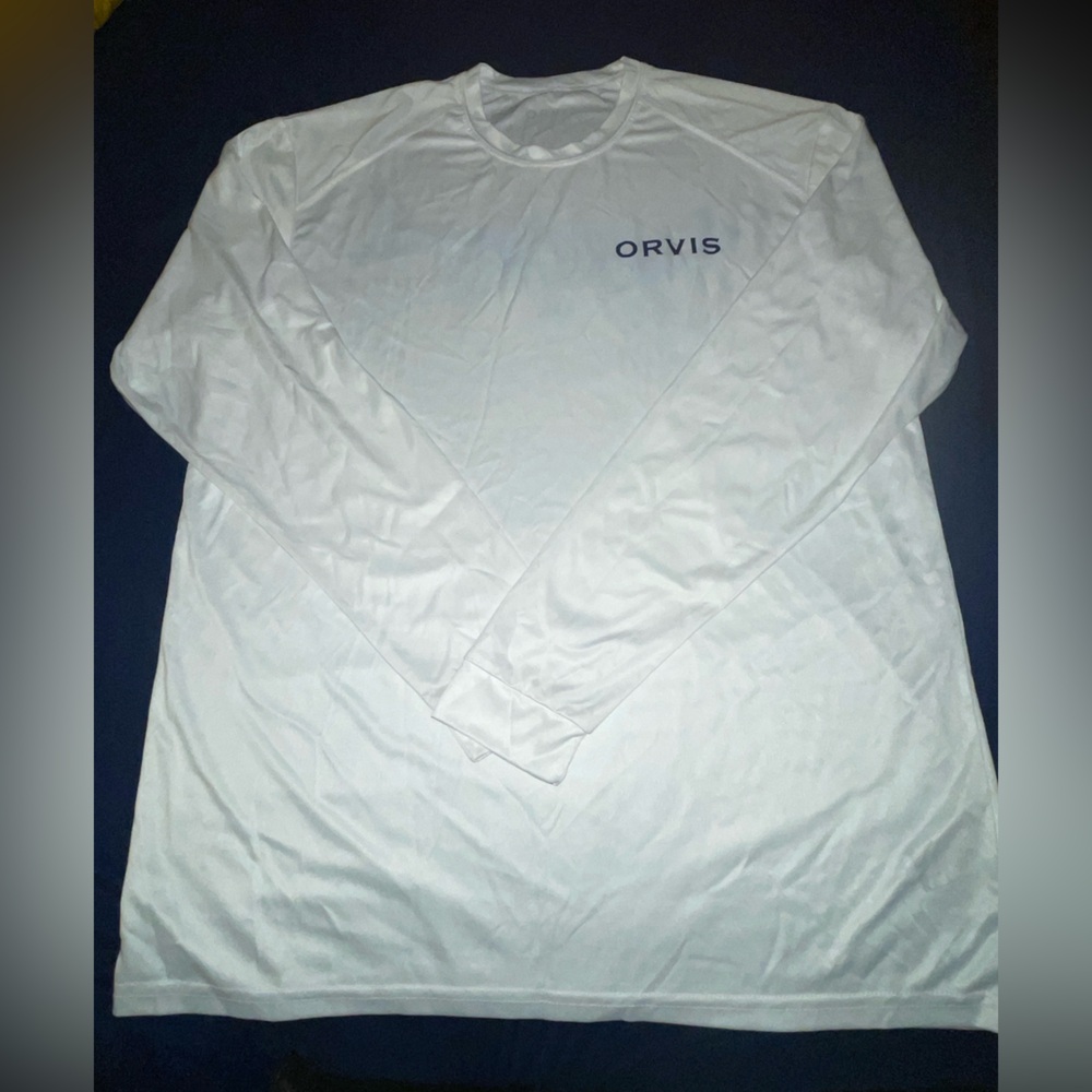 Orvis Men's Classic White Long Sleeve Tee